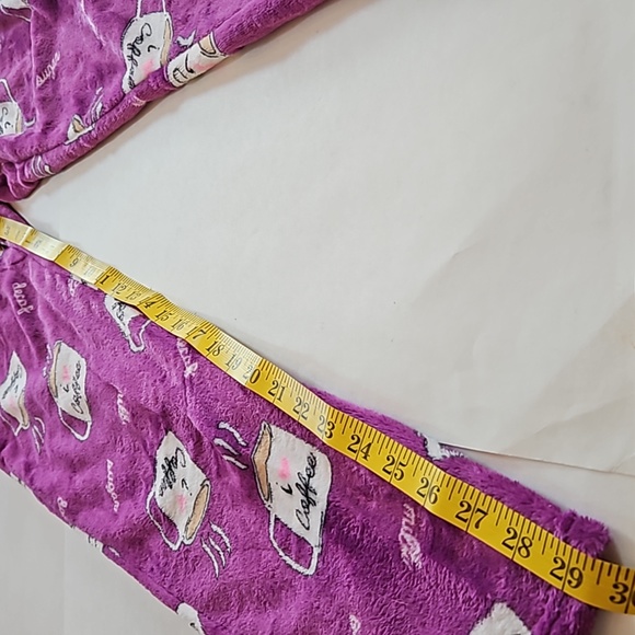 NWT, Staurdaze, fleece, Coffee Lover, soft, sleepwear/ pajama pants. Size M - Picture 3 of 10